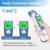 Digital Infrared Thermometer for Fever, Ear Thermometer with Fever Indicator and Memory Function
